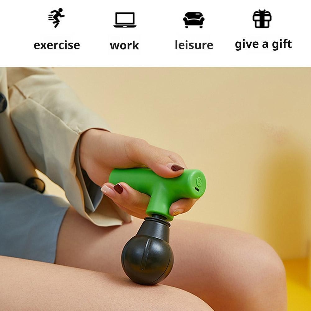 ポータブルミニマッサージガン、ハンドヘルドディープティシュー - Health Wellness のレビューと価格