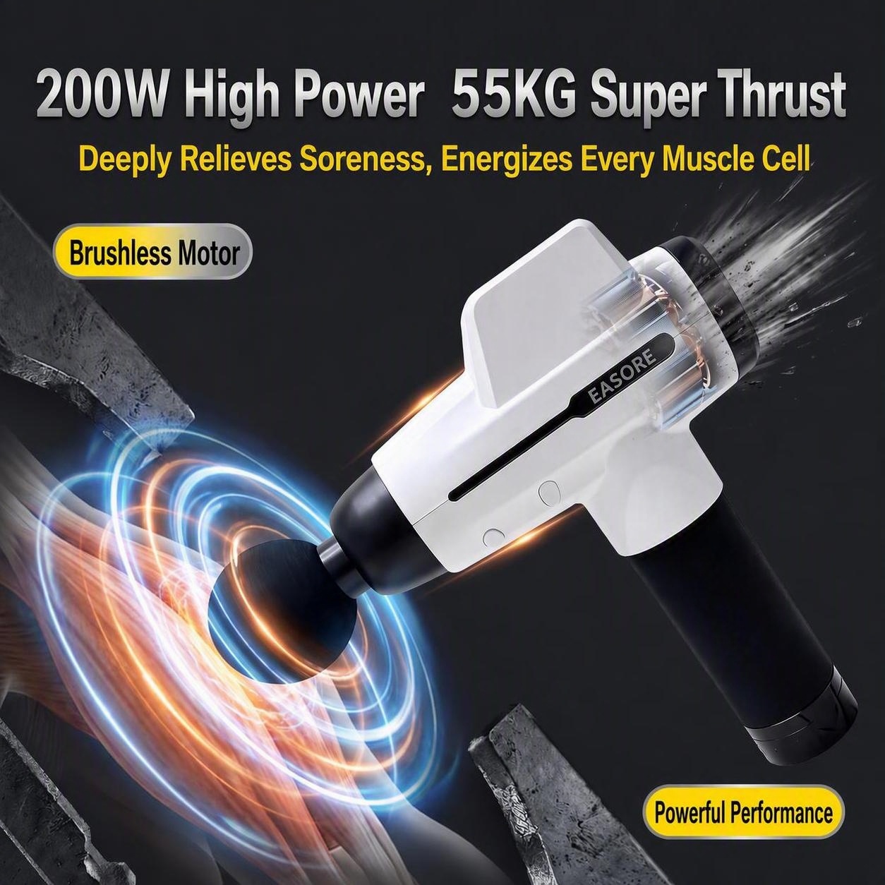 16mm振幅プロ仕様マッサージガン X20 Pro 55KG - Health Wellness のレビューと価格