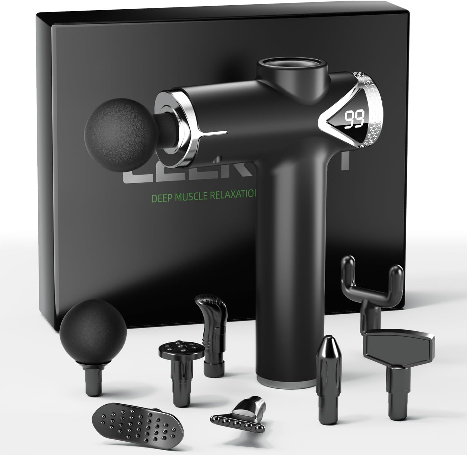 プロの筋肉マッサージガン、首と背中のマッサージ器具、ドロップ - Health Wellness のレビューと価格